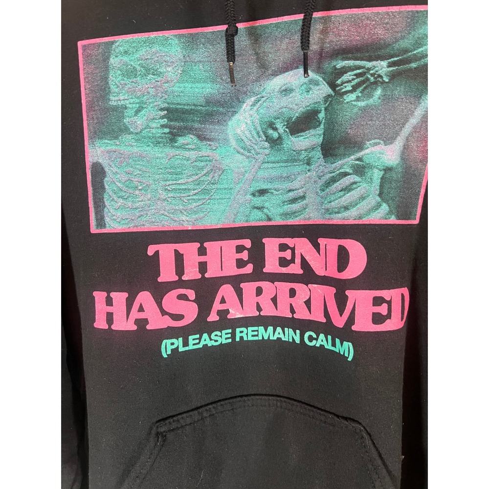 Bring Me The Horizon Post Human Survival Horror Hoodie Black Medium BMTH Band